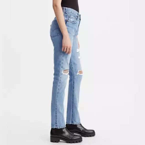 NWOT $108 Levi’s 501 Original Fit Women's Jeans 27x30 - Picture 3 of 14